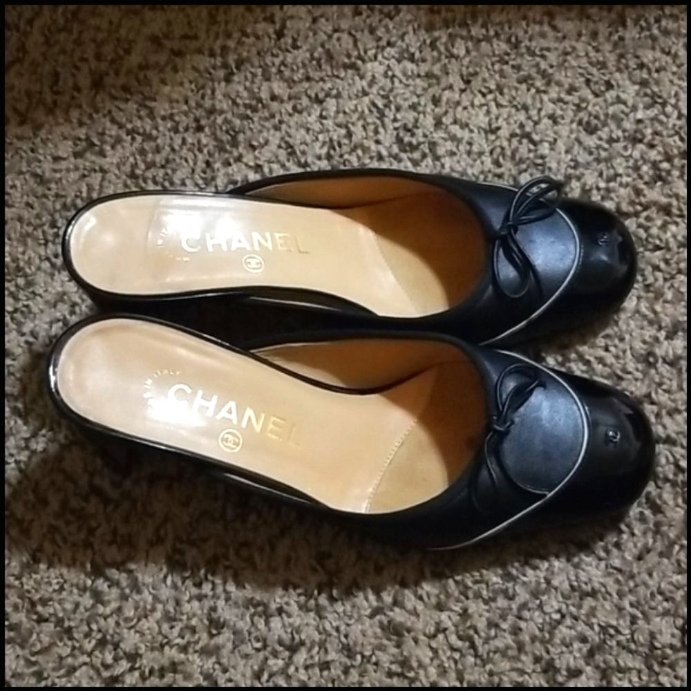 SOLD! Chanel Heel Sandal